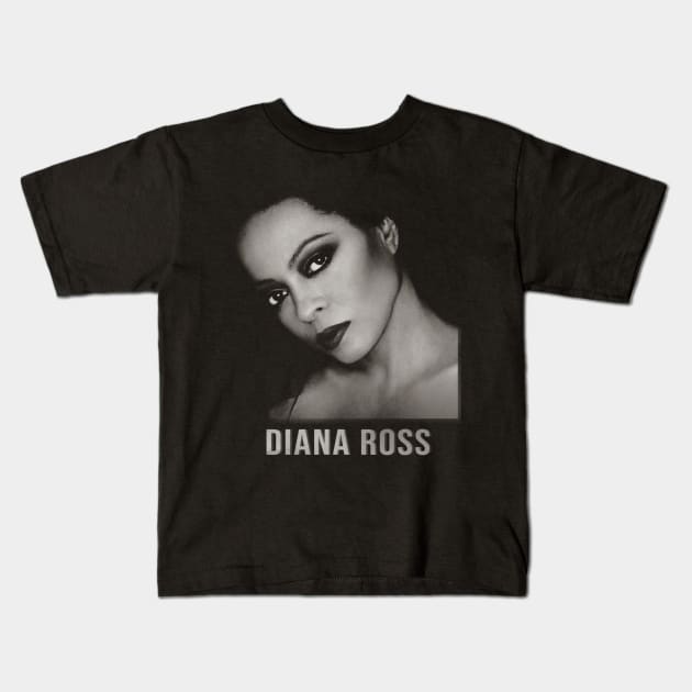 Diana Ross Kids T-Shirt by Fathian